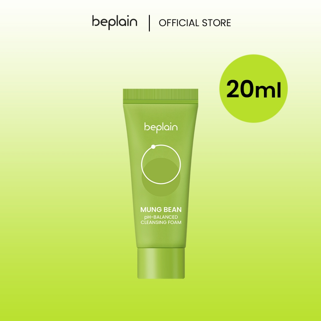 BEPLAIN OFFICIAL MUNG BEAN pH-BALANCED CLEANSING FOAM 20ml