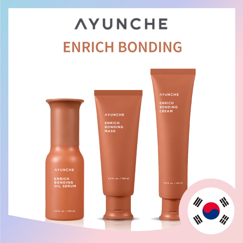 [ AYUNCHE ] Enrich Bonding Mask / Enrich Bonding Cream / Enrich Bonding Oil Hair Damage Care