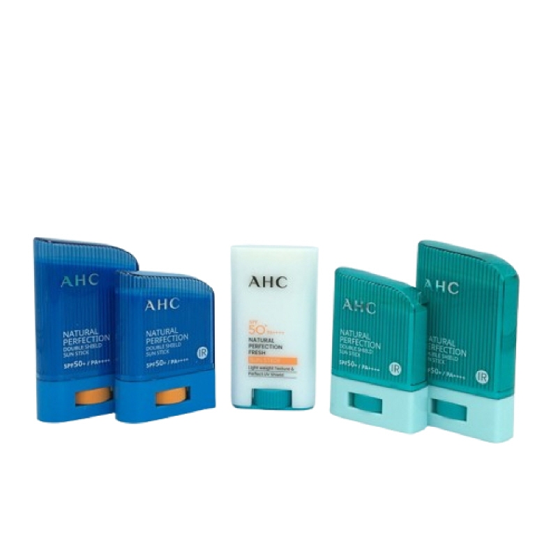 [AHC] ความสมบูรณ์แบบตามธรรมชาติ ดับเบิ้ลชิลด์ ซันสติ๊ก 14g/22g/17g (ฟ้า/เขียว/Fresh)