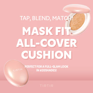 [TIRTIR] Mask Fit All-Cover Cushion คุชชั่นไข่ตลับชมพู 18g / 20 เฉดสี