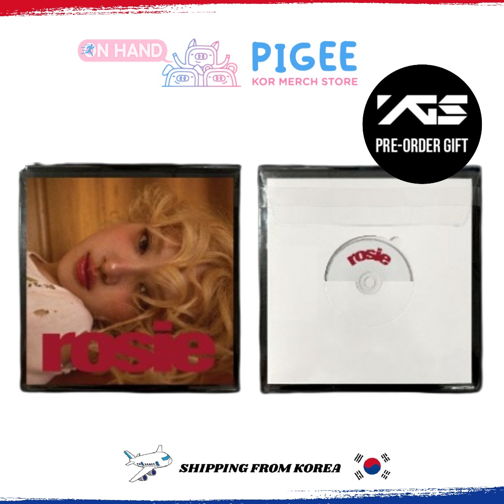 [POB] ROSE - [ ROSIE ] 1ST STUDIO (KR / RETAIL EXCLUSIVE)
