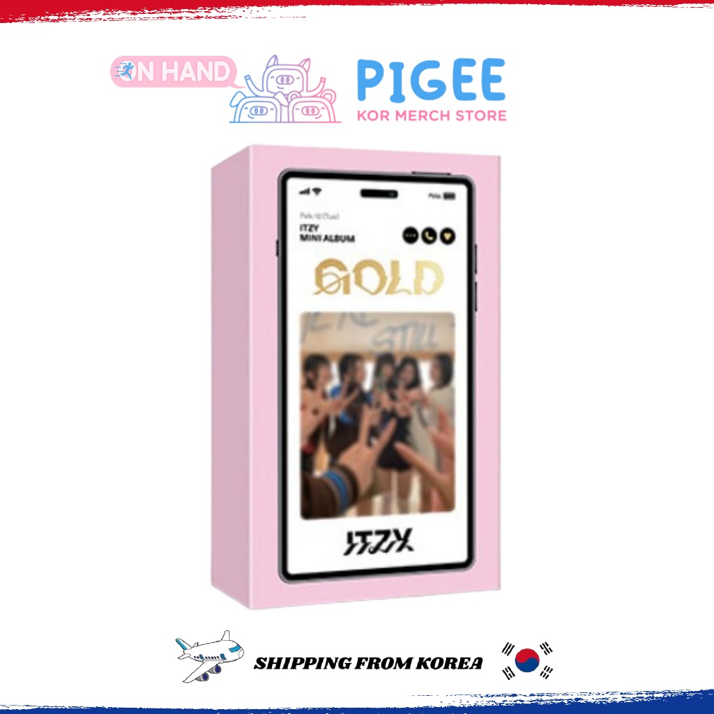 ITZY - [ GOLD ] 2ND ALBUM (PHONE BOX Ver.) LIMITED Ver.