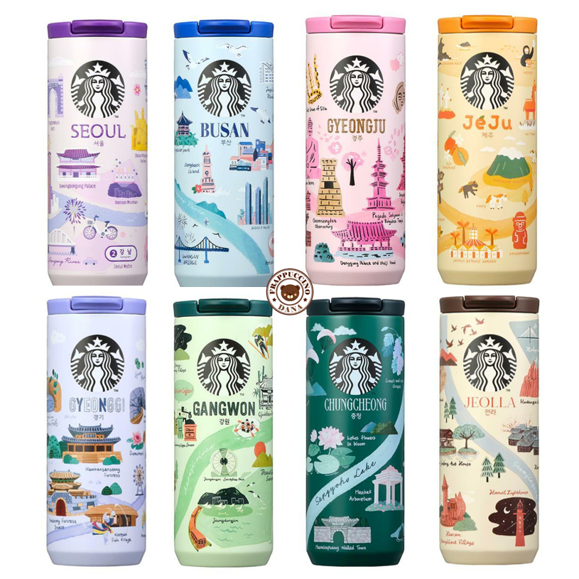 Starbucks Annyeong Tumbler 355 ml [Regional Collection MD] Seoul Busan Jeju Gyeongju Chungcheong Gan