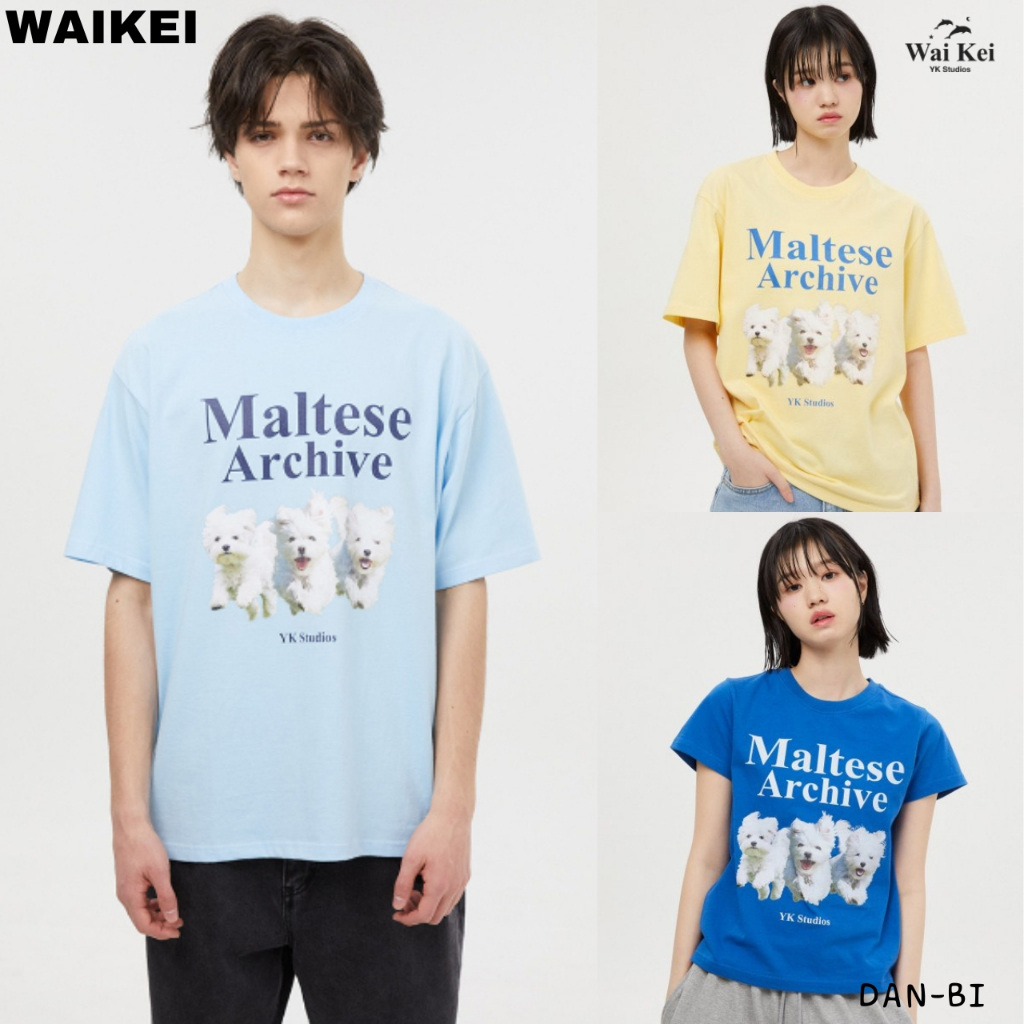 [WAIKEI] เสื้อยืดแขนสั้น Mastese Archive_8color / เพิ่มสี / สินค้า kr แท้ 100% / จัดส่งรวดเร็วจาก kr!