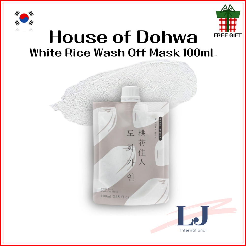 House of Dohwa White Rice Wash Off Mask 100mL