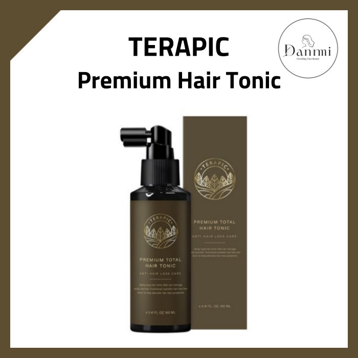 [TERAPIC] Premium Total Hair Scalp Tonic Anti Hair Loss Care Cooling Soothing 160ml