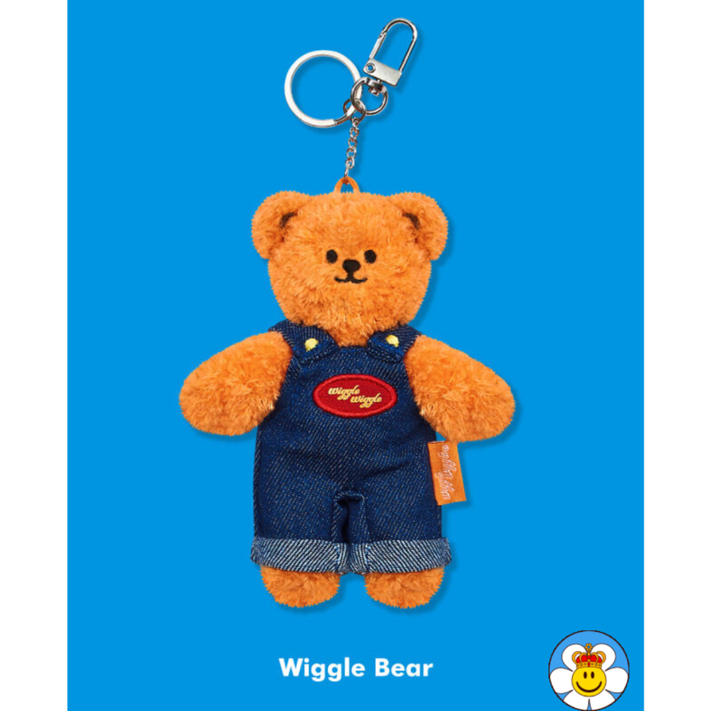 [Wiggle Wiggle] TOY KEYRING - Wiggle Bear