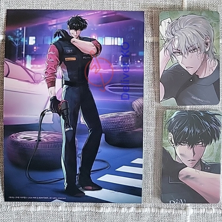 [Official Merch] <Kill me if you can> Lezhin BL Racing to ANOTHER PINK ชุดของเล่นสําหรับเด็ก