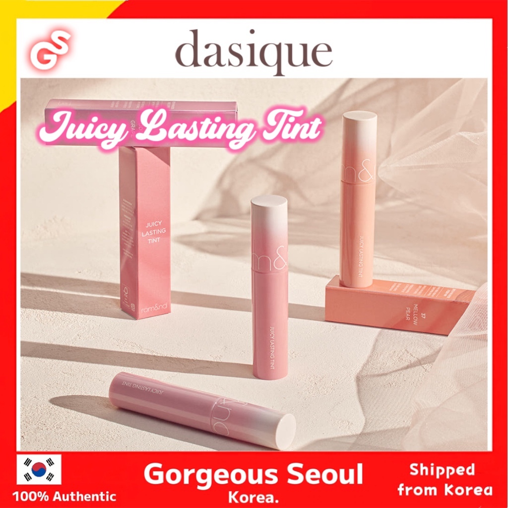 Rom&nd (36 Peach Honey B ) Juicy Lasting Tint 5.5g 31 สี