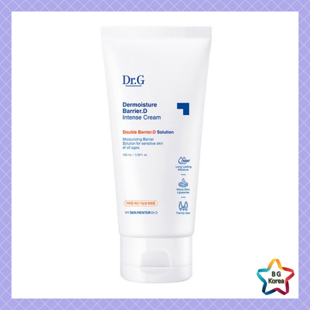 Dr.G Derma Moisture Barrier D Intense Cream 100ml – Deep Hydration for Dry & Sensitive Skin