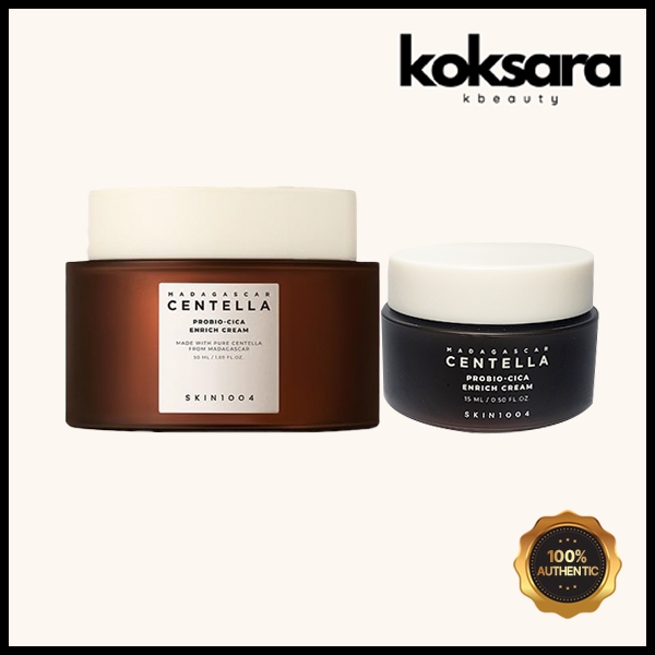 Skin1004 madagascar centella probio-cica Enriched cream 15ml 50ml