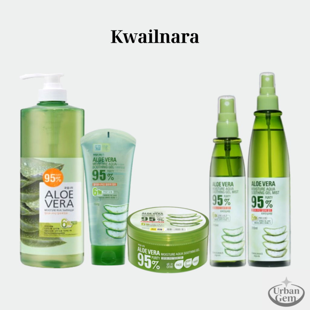 Kwailnara Aloe Vera Soothing Gel และ Mist สําหรับผมตามร่างกาย