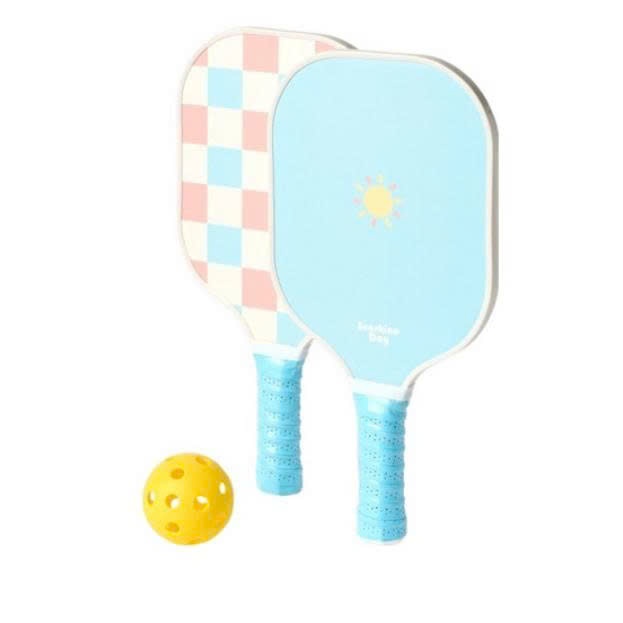 Modern House Kids GYM Pickleball Family Paddle 2p + Ball Set
