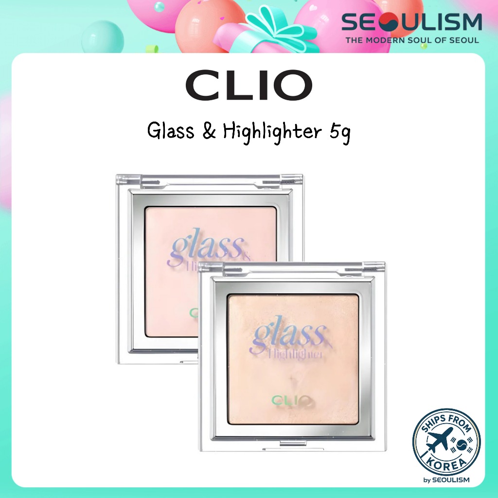 [CLIO] กระจกและปากกาเน้นข้อความ | Glow & Radiance Face Highlighter | ส่งจากเกาหลี
