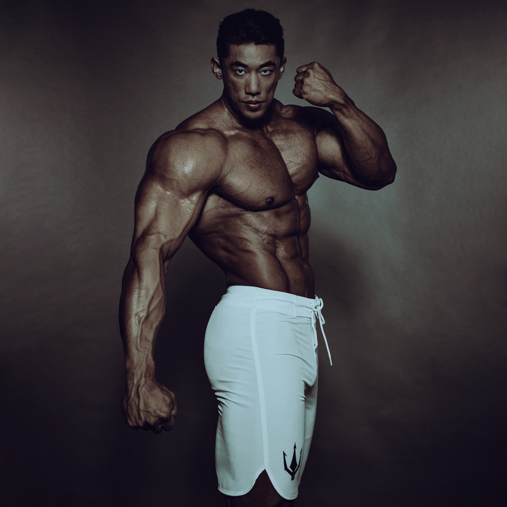 FIED OLYMPIA IFBB MENS PHYSIQUE Solid White