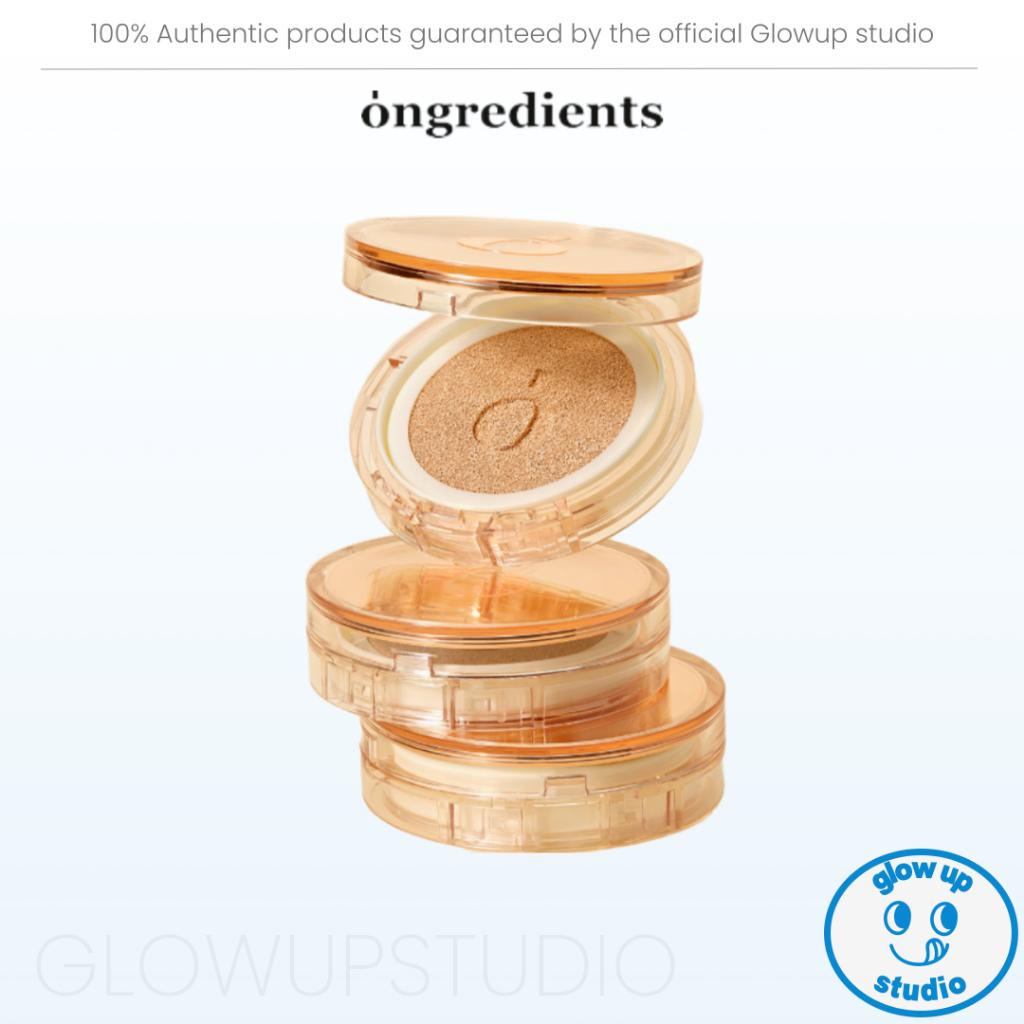Ongredients Skin Barrier Glow Cover Mini Cushion 4.5g (10 สี) 50 ชั่วโมง ตลอดทั้งวันยาวนาน