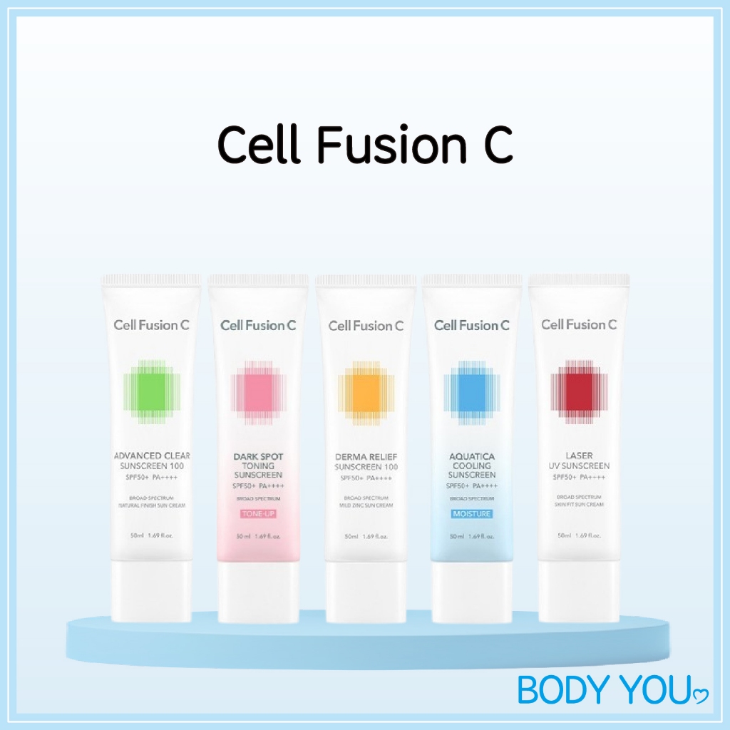 [Cell Fusion C] ครีมกันแดด 5 ประเภท (50ml)