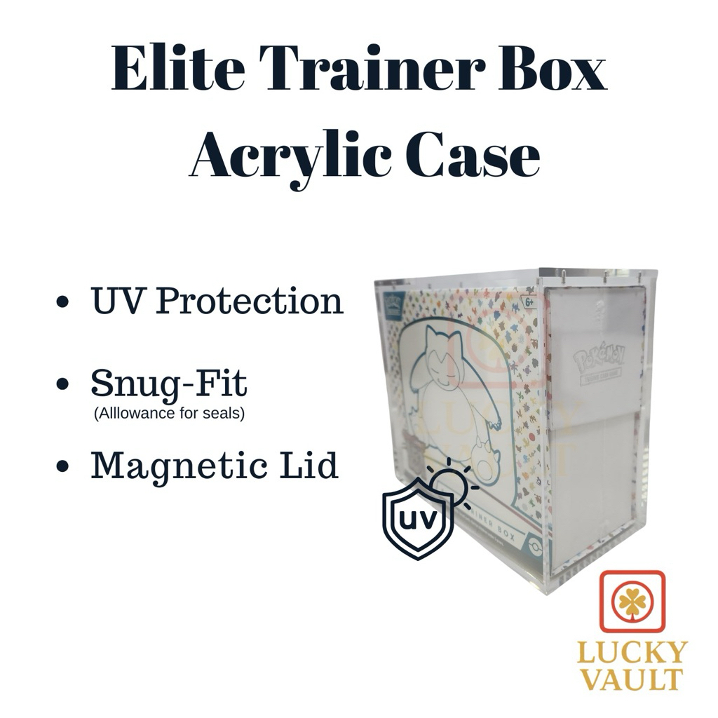 Pokémon Elite Trainer Box (ETB) เคสอะคริลิค