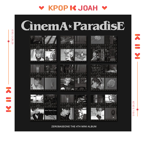 (DIGIPACK ver.) ZEROBASEONE [CINEMA PARADISE] 4th MINI ALBUM (27th Aug.2024)