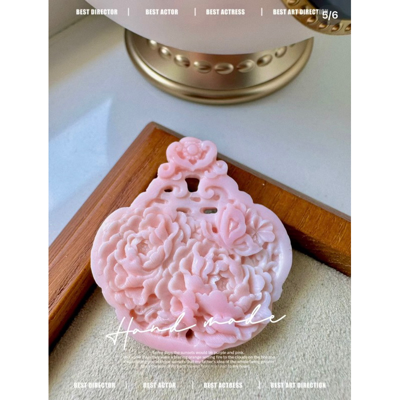 จี้นางพญา Conch Masters Handscrafted