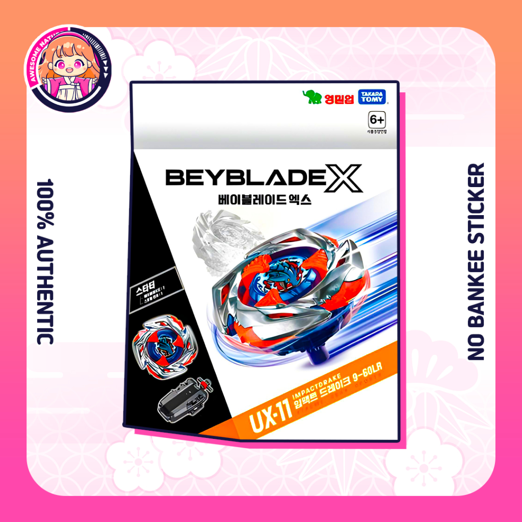 [TAKARA TOMY] BEYBLADE UX-11 IMPACT DRAKE 9-60LR