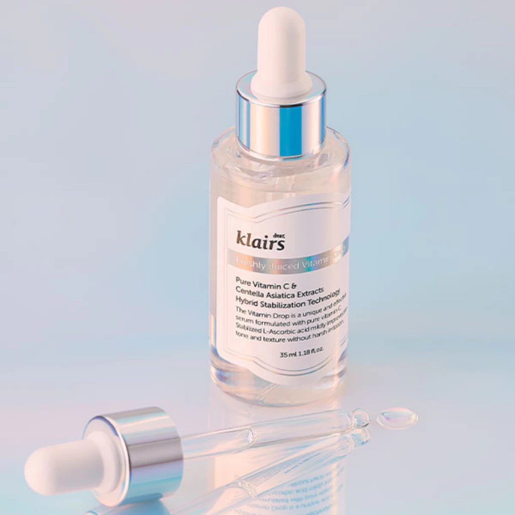 Dear Klairs Freshly Juiced Vitamin Drop 35ml | เซรั่มวิตามินซี | ไบรท์เทนนิ่ง สกินแคร์ สําหรับผิวกระจ่างใสและผิวแพ้ง่าย thumbnail 3
