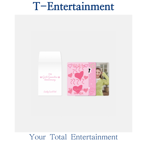 (LUCKY CARD SET) 2024 Girls' Generation 17TH ANNIVERSARY MD (19th Sep. 2024)