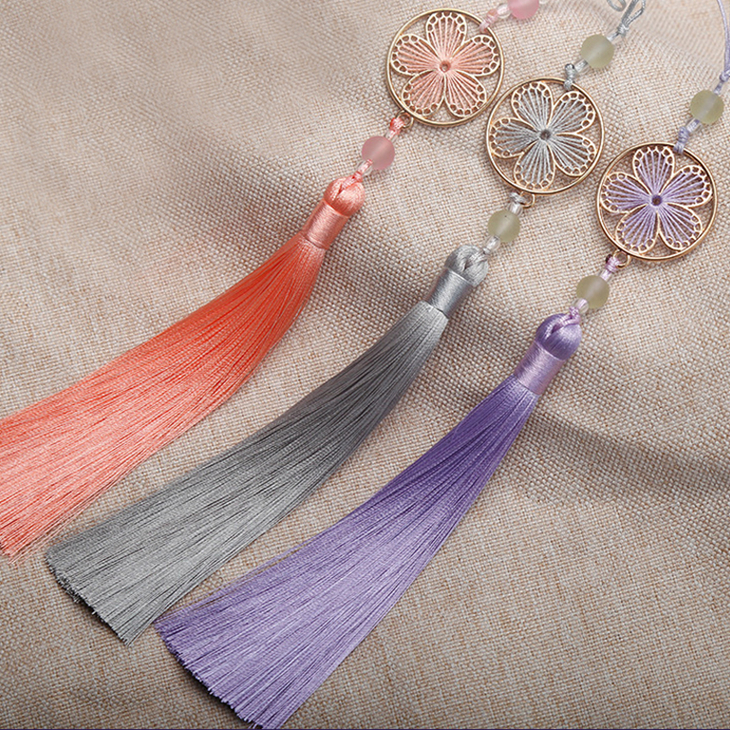 เครื่องประดับแบบดั้งเดิมของเกาหลี Norigae - Yangji Flower Norigae