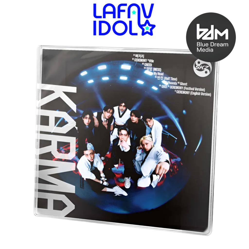 [STRAY KIDS] อัลบั้มที่ 4 KARMA (KARMA VER.)(ถูก จํากัด) สถิติ KIDS KARMA ALBUM