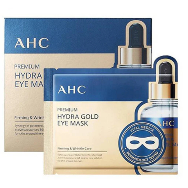 [AHC] Premium Hydra Gold Foil Eye Mask 5pc