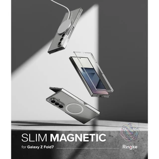 Ringke Slim Magnetic สําหรับ Galaxy Z Fold 7 เคสฝาครอบป้องกันแบบแข็งน้ําหนักเบา
