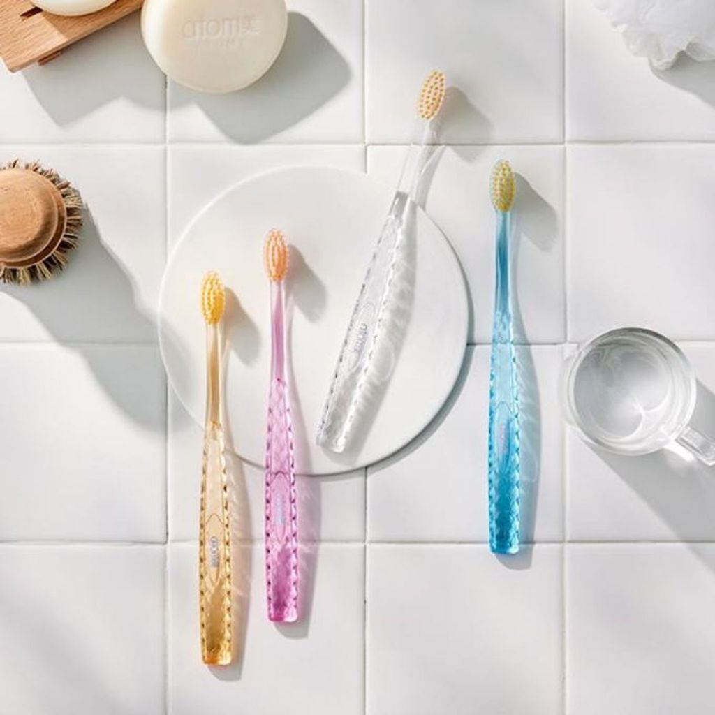 แปรงสีฟัน ATOMY ขนแปรงละเอียดพิเศษ 8 ชิ้น Gentle & Deep Clean สินค้าขายดี