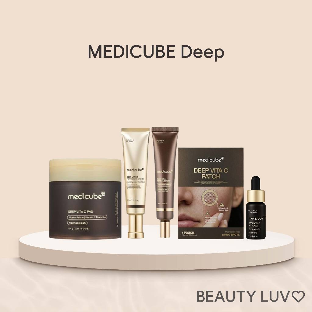 [Medicube] Deep Line Collection / Ampoule, Vita C Pad, Vita A Retinol Serum, Vita Multi Balm, Deep P