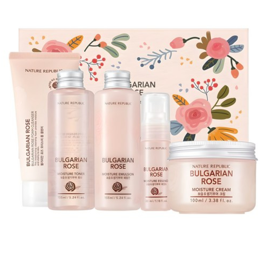 Nature Republic Bulgarian Rose Skincare ชุดพิเศษ