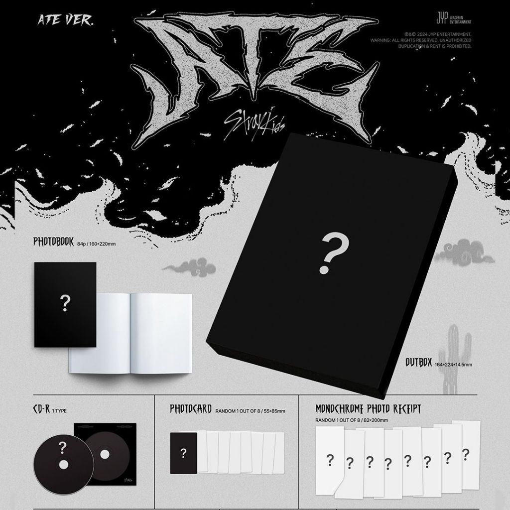 Stray KIDS มินิอัลบั้ม Ate (Ate Ver.) Pob เท่านั้น