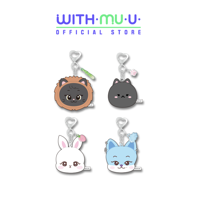 [พร้อมส่ง] KISS OF LIFE - Face Doll Keyring 2nd Anniversary Official MD [สินค้าทางการ KISS OF LIFE]