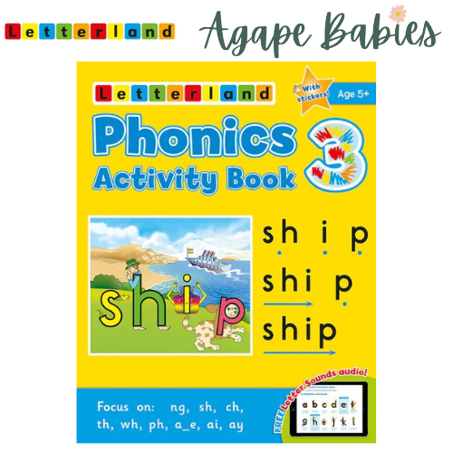 หนังสือกิจกรรม Letterland Phonics 3