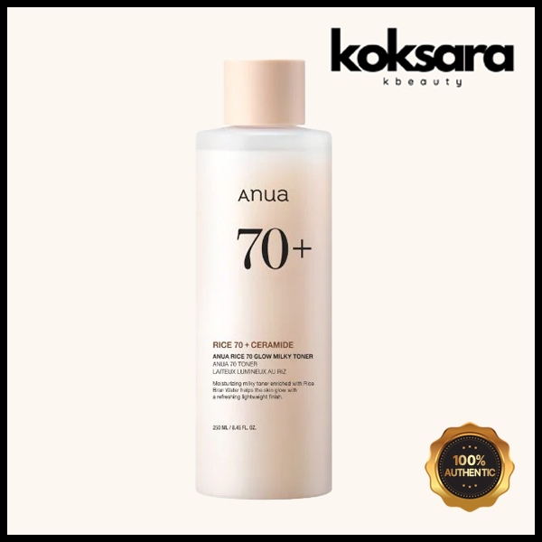 Anua Rice 70 Glow Milky Toner 250ml