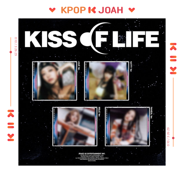 (JEWEL ver.) KISS OF LIFE [LOSE YOURSELF] 3rd MINI ALBUM (16th Oct.2024)