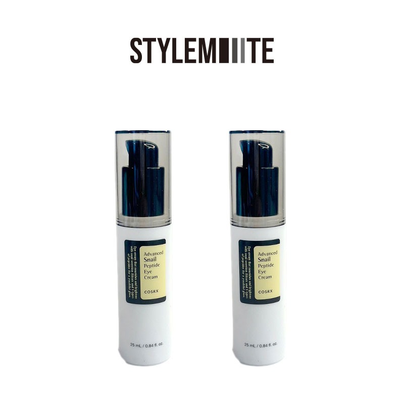 [STYLEMITE OFFICIAL] [1+1] COSRX Advanced Snail Peptide Eye Cream สําหรับริ้วรอย Anti-aging Eye Trea
