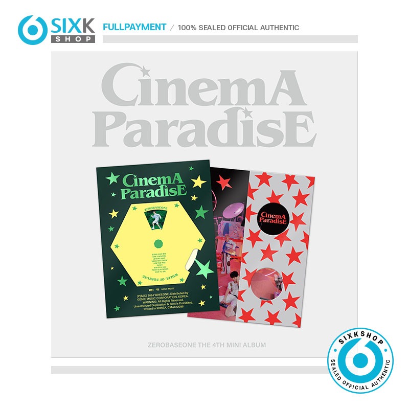 ZEROBASEONE 4th Mini Album [Cinema Paradise]