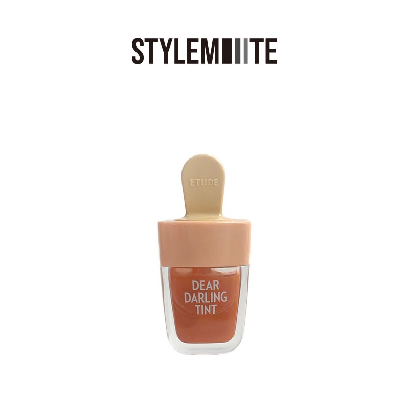 [STYLEMITE OFFICIAL] ETUDE Dear Darling Ice Cream Water Gel Lip and Cheek Tint OR205 Orange (4.5g)