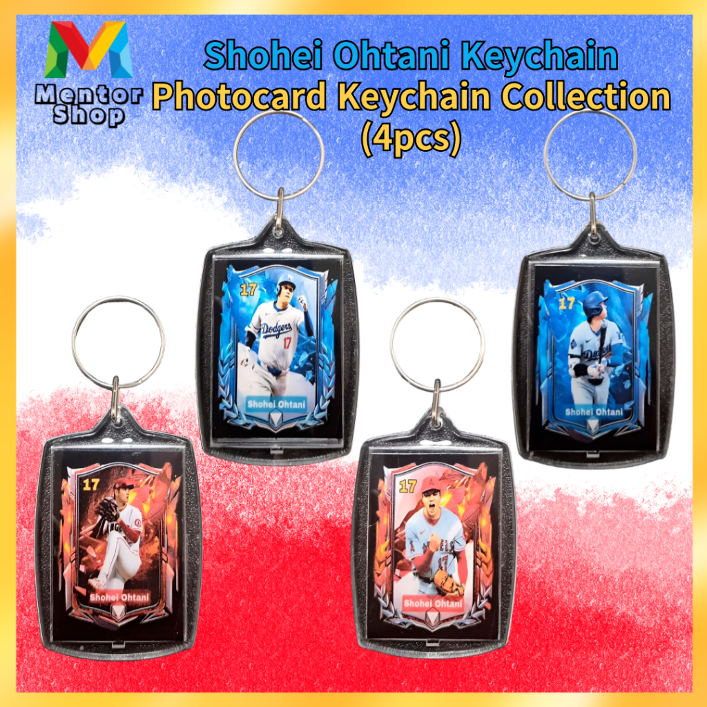 [Mentor Shop] พวงกุญแจโฟโต้การ์ด Shohei Ohtani – การออกแบบที่เลือกได้ (4 แบบ)