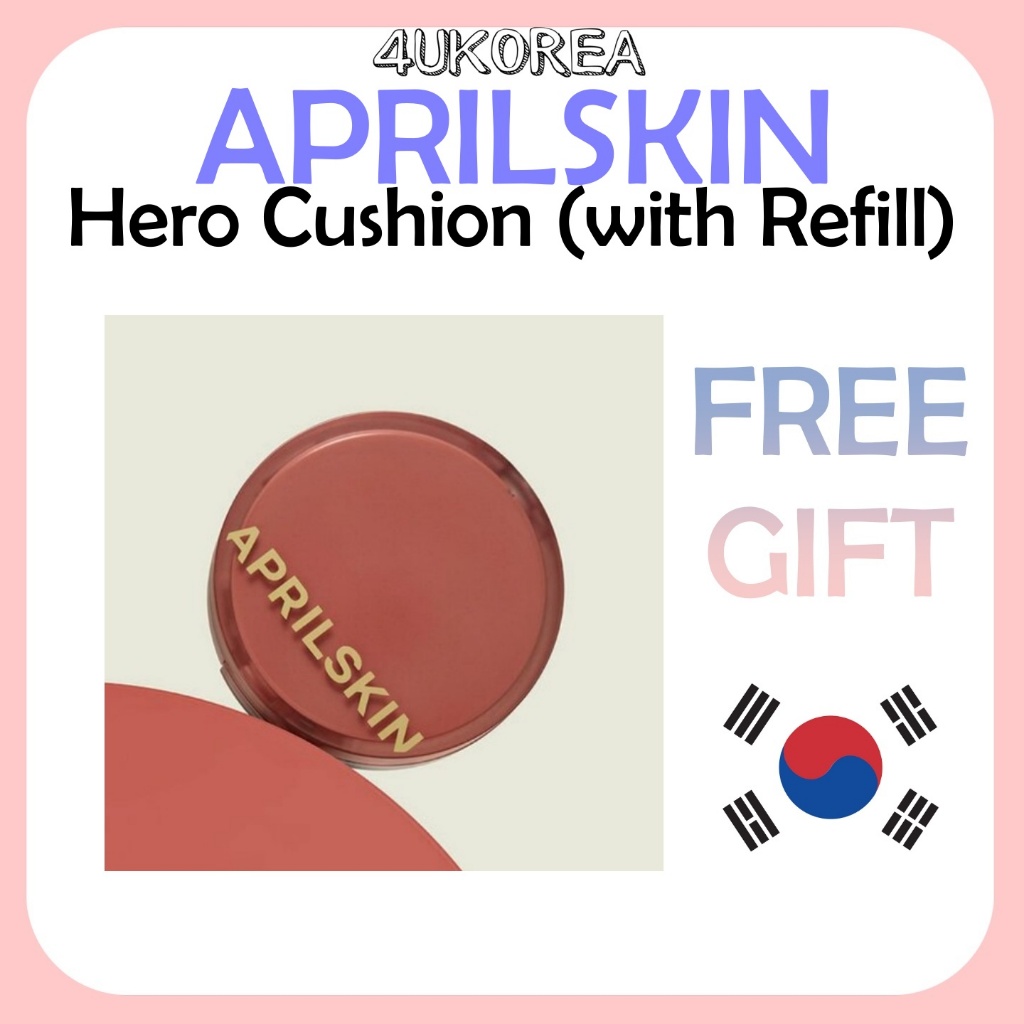 APRILSKIN Hero Cushion (พร้อมรีฟิล)/ K-BEAUTY