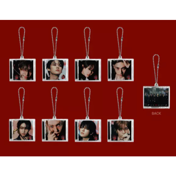 บนมือ) STRAY KIDS ATE POP UP STORE อย่างเป็นทางการ MINI CD KEYRING
