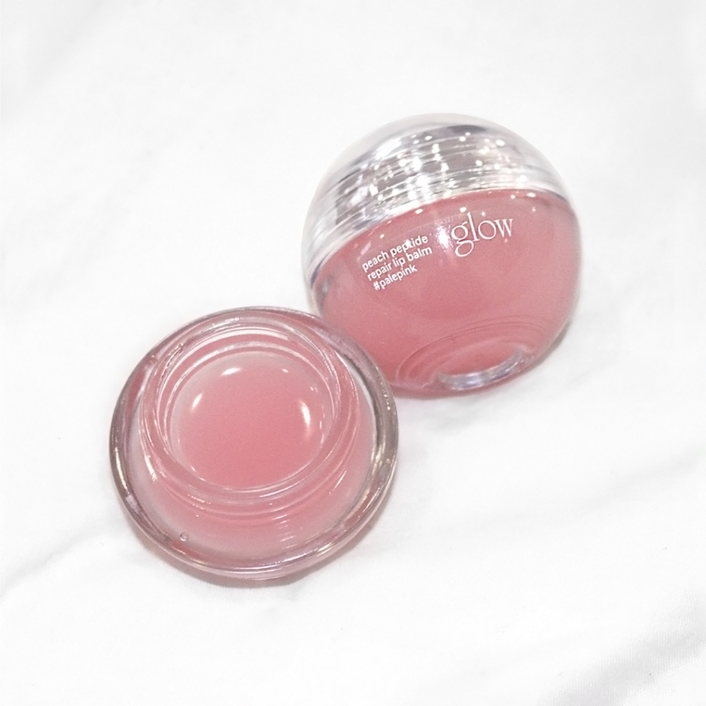 Glow Peach Peptide ลิปบาล์ม ซ่อมแซมริมฝีปาก 8 กรัม