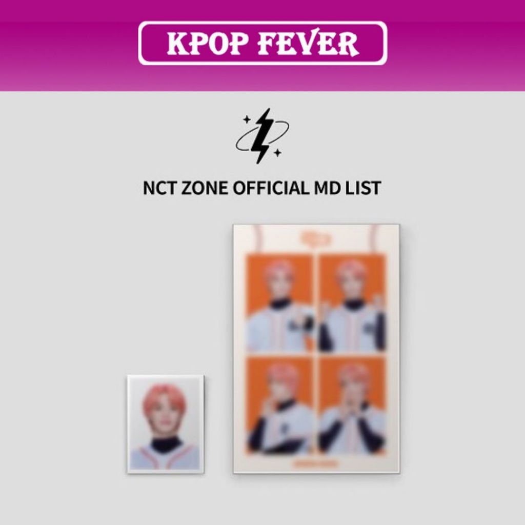 NCT - [NCT ZONE OFFICIAL MD] 4 CUT + PHOTO SET (BASEBALL PLAYER ver.)