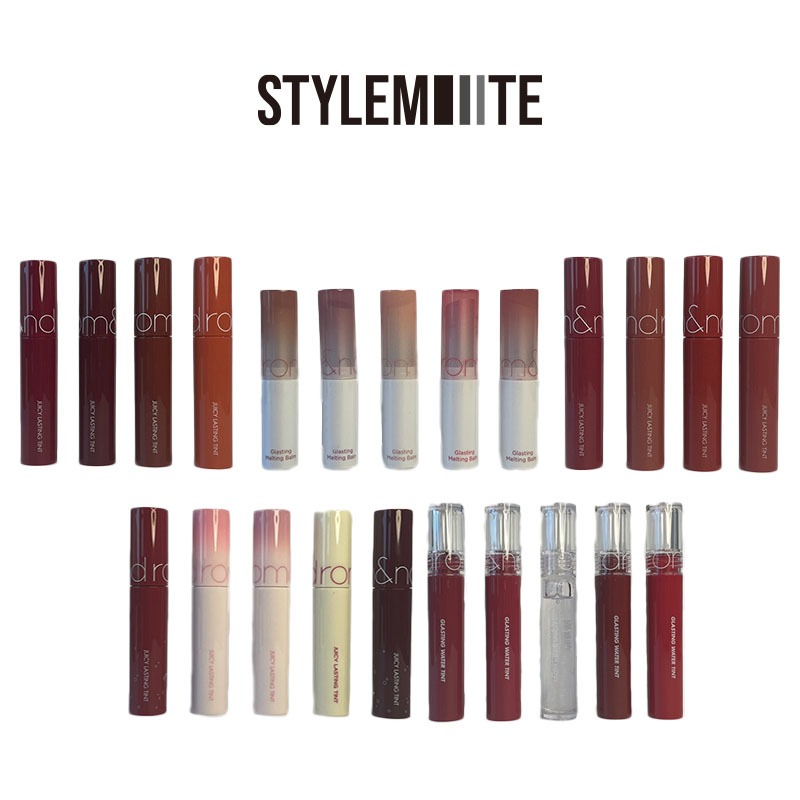 [STYLEMITE & Romand COLLECTION] Melting Balm/Juicy Lasting Tint/G Lasting Water Tint/Resistant Moist