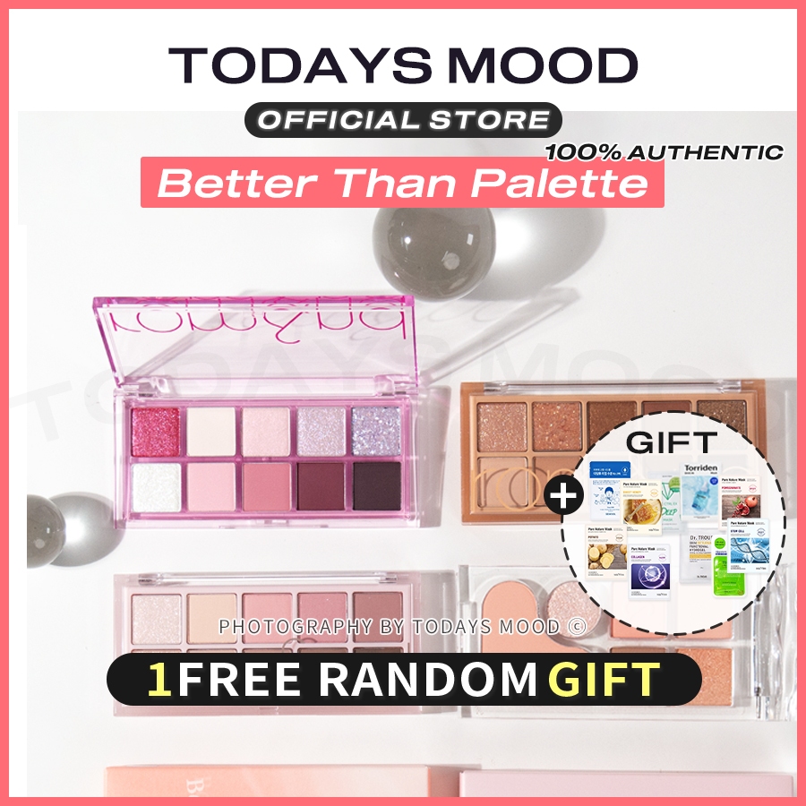 [rom&nd] Better Than Palette | Romand romnd Matte Glitter Eyeshadow อายแชโดว์แต่งหน้า Oliveyoung