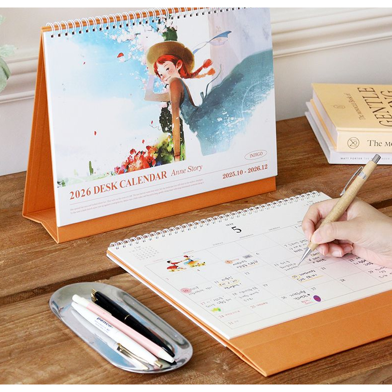 [INDIGO] Anne of Green Gables Story 2026 ปฏิทิน / ปฏิทินตั้งโต๊ะ / Scheduler / 2025.10 - 2026.12